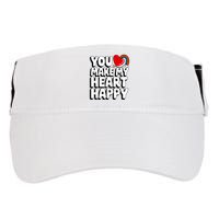 You Make My Heart Happy For Children Adult Drive Performance Visor