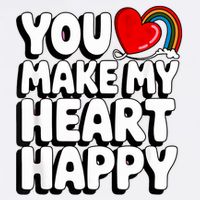 You Make My Heart Happy For Children Bucket Hat