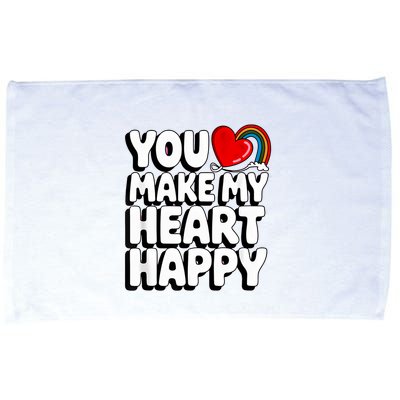 You Make My Heart Happy For Children Microfiber Hand Towel