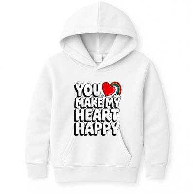 You Make My Heart Happy For Children Kids Hoodie