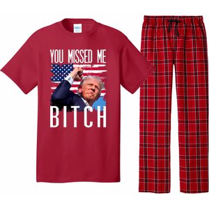 You Missed Me Bitch Trump 2024 Survived Pajama Set