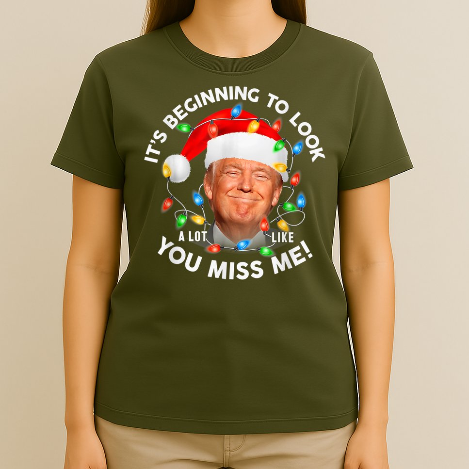 You Miss Me Trump Anti Biden Family Christmas Pajamas T-Shirt