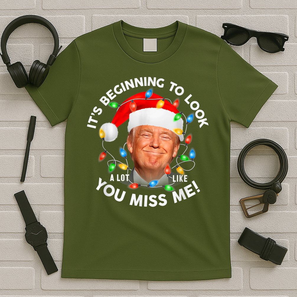 You Miss Me Trump Anti Biden Family Christmas Pajamas T-Shirt