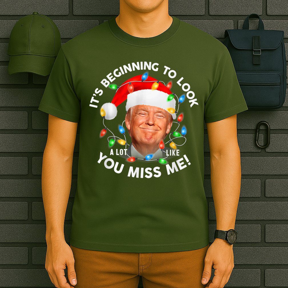You Miss Me Trump Anti Biden Family Christmas Pajamas T-Shirt