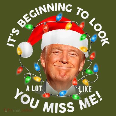 You Miss Me Trump Anti Biden Family Christmas Pajamas T-Shirt