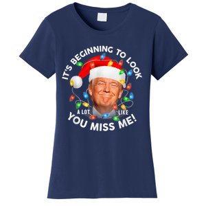 You Miss Me Trump Anti Biden Family Christmas Pajamas Women's T-Shirt