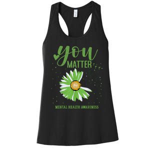 You Matters Mental Health Awareness Women's Racerback Tank