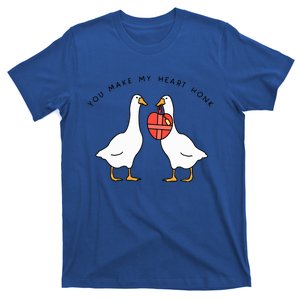 You Make My Heart Honk Silly Goose ValentineS Day T-Shirt