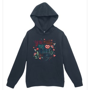 You Make My Heart Happy Cool Couples Matching Valentines Urban Pullover Hoodie