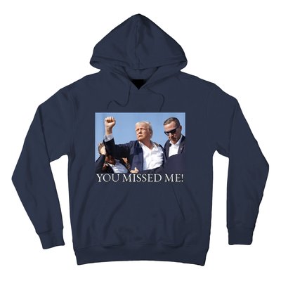 You Missed Me Donald Trump 2024 Usa Election Voting Hoodie