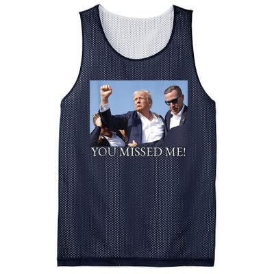 You Missed Me Donald Trump 2024 Usa Election Voting Mesh Reversible Basketball Jersey Tank