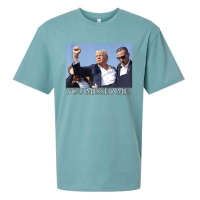 You Missed Me Donald Trump 2024 Usa Election Voting Sueded Cloud Jersey T-Shirt