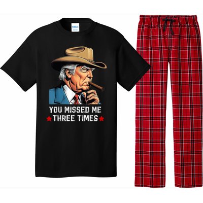 You Missed Me Again Vote President Trump 2024 Pajama Set