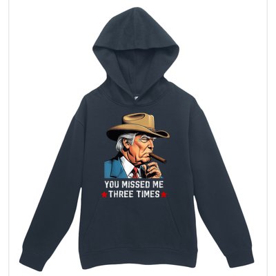 You Missed Me Again Vote President Trump 2024 Urban Pullover Hoodie