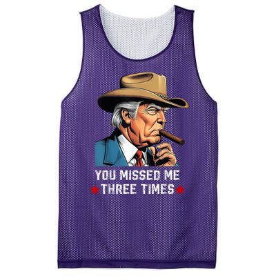 You Missed Me Again Vote President Trump 2024 Mesh Reversible Basketball Jersey Tank