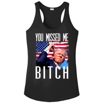 You Missed Me Bitch Trump 2024 Ladies PosiCharge Competitor Racerback Tank