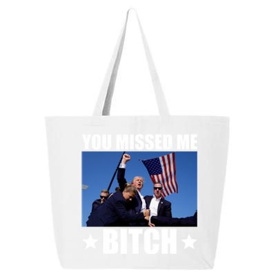 You Missed Me Bitch Trump 2024 25L Jumbo Tote