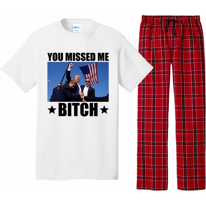 You Missed Me Bitch Trump 2024 Pajama Set