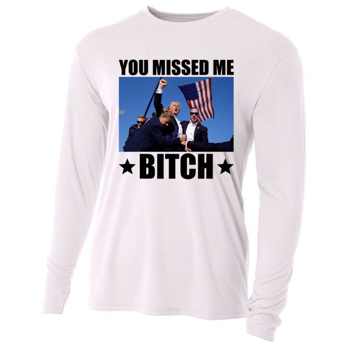 You Missed Me Bitch Trump 2024 Cooling Performance Long Sleeve Crew