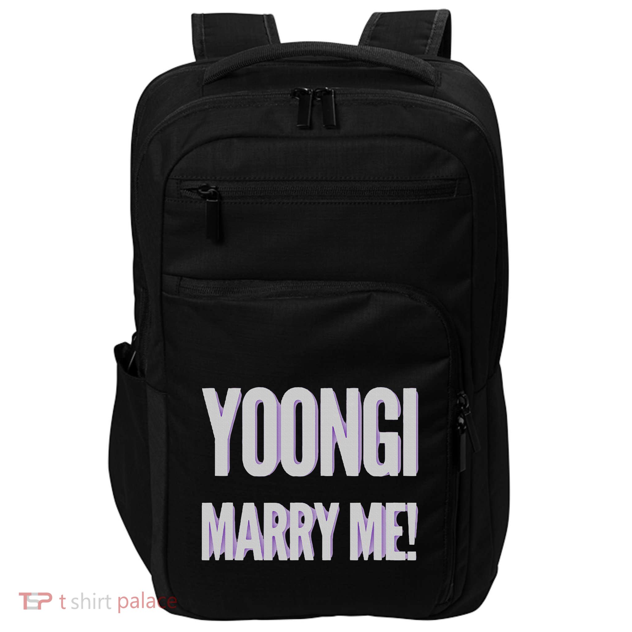 Yoongi Marry Me Impact Tech Backpack