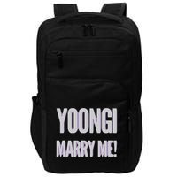 Yoongi Marry Me Impact Tech Backpack