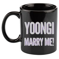 Yoongi Marry Me 11oz C Handle Ceramic Mug