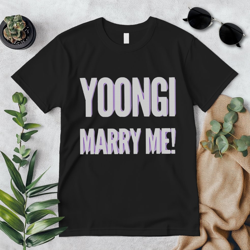 Yoongi Marry Me Premium T-Shirt