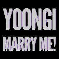 Yoongi Marry Me Premium T-Shirt