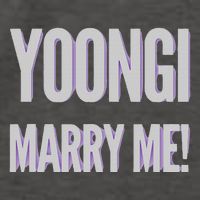 Yoongi Marry Me Vector Backpack