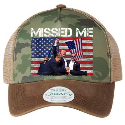 You Missed Me Donald Trump 2024 Usa Election Voting Legacy Tie Dye Trucker Hat