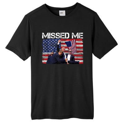 You Missed Me Donald Trump 2024 Usa Election Voting Tall Fusion ChromaSoft Performance T-Shirt