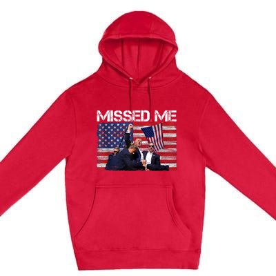 You Missed Me Donald Trump 2024 Usa Election Voting Premium Pullover Hoodie