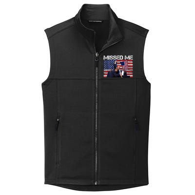 You Missed Me Donald Trump 2024 Usa Election Voting Collective Smooth Fleece Vest