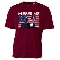 You Missed Me Donald Trump 2024 Usa Election Voting Cooling Performance Crew T-Shirt