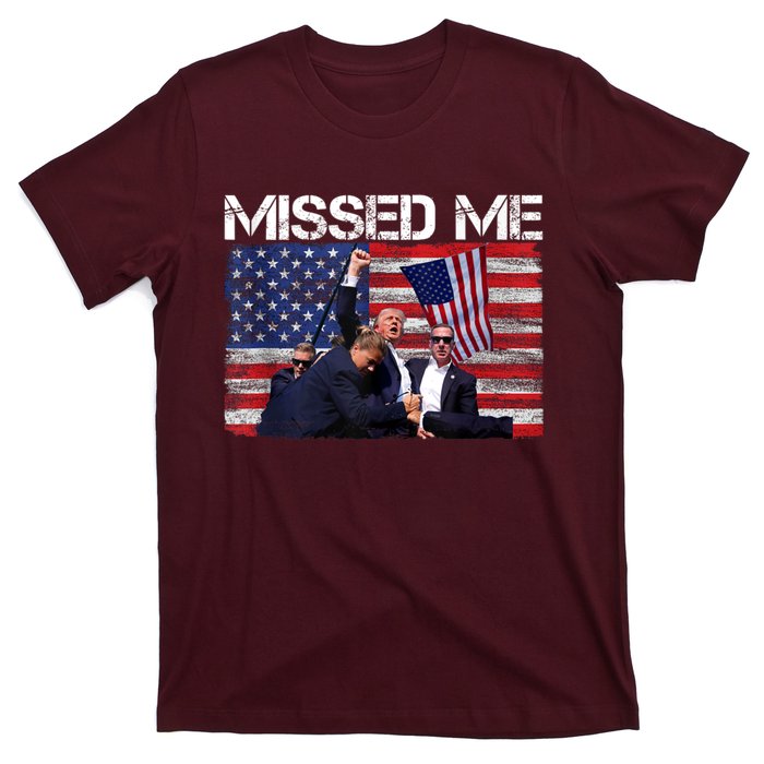 You Missed Me Donald Trump 2024 Usa Election Voting T-Shirt