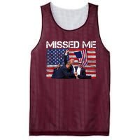 You Missed Me Donald Trump 2024 Usa Election Voting Mesh Reversible Basketball Jersey Tank