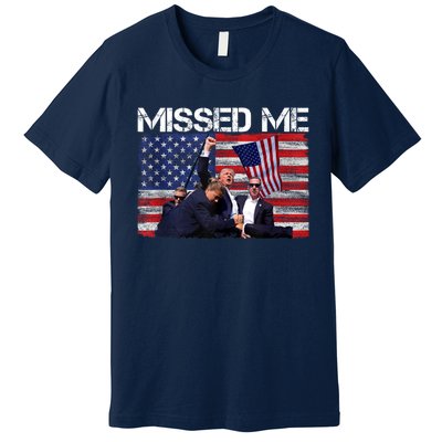 You Missed Me Donald Trump 2024 Usa Election Voting Premium T-Shirt