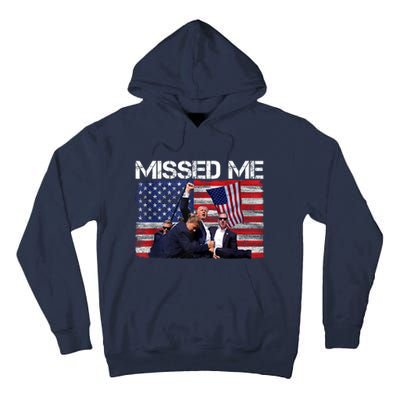 You Missed Me Donald Trump 2024 Usa Election Voting Tall Hoodie