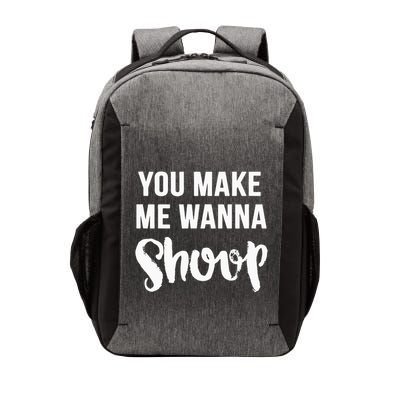 You Make Me Wanna Shoop Fun 90s Music Vector Backpack