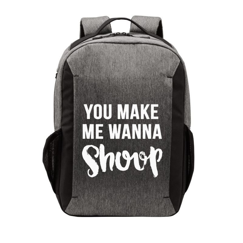 You Make Me Wanna Shoop Fun 90s Music Vector Backpack
