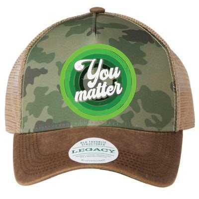 You Matter Mental Health Awareness Legacy Tie Dye Trucker Hat