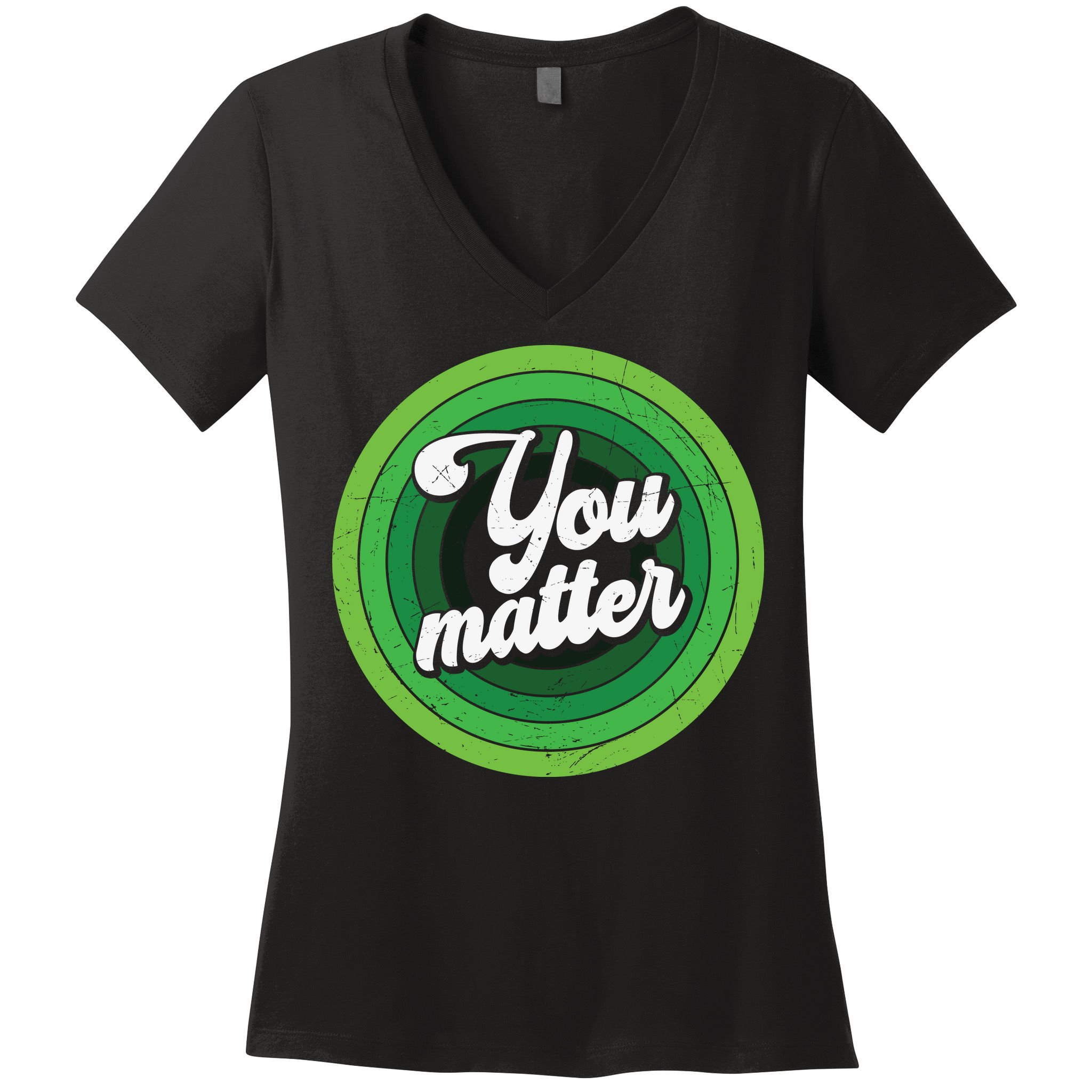 You Matter Mental Health Awareness Women's V-Neck T-Shirt