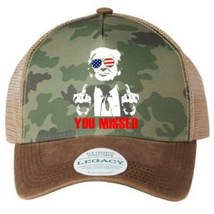 You Missed Middle Finger Trump 2024 Take America Back Pennsylvania Rally Legacy Tie Dye Trucker Hat