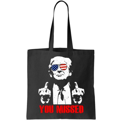 You Missed Middle Finger Trump 2024 Take America Back Pennsylvania Rally Bag