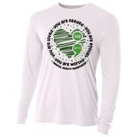 You Matter Mental Health Awareness Heart Cooling Performance Long Sleeve Crew