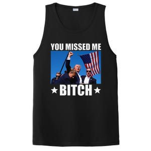 You Missed Me Bitch Trump 2024 Survived Election Rally PosiCharge Competitor Tank