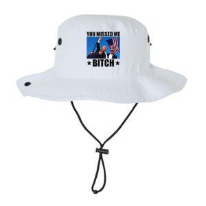 You Missed Me Bitch Trump 2024 Survived Election Rally Legacy Cool Fit Booney Bucket Hat