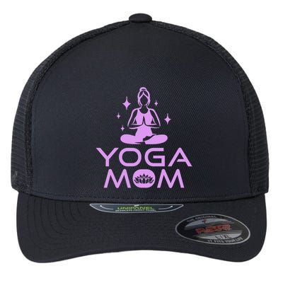 Yoga Mom Namaste Yogi Buddhism MotherS Day Meditation Cute Gift Flexfit Unipanel Trucker Cap
