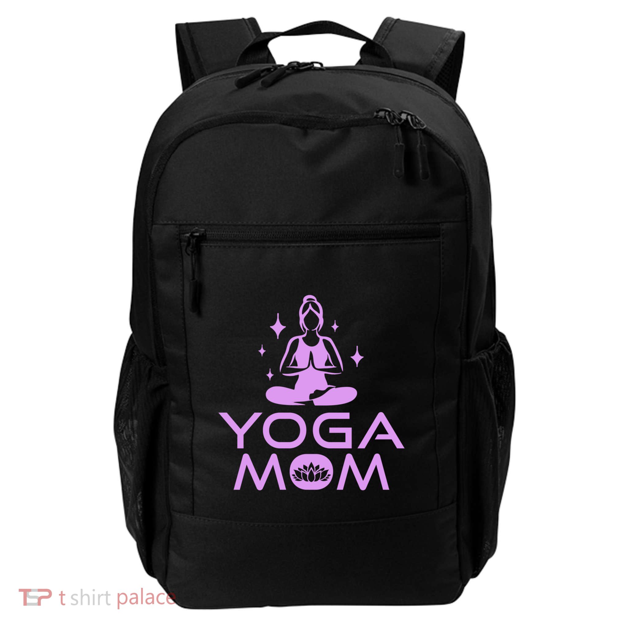 Yoga Mom Namaste Yogi Buddhism MotherS Day Meditation Cute Gift Backpack