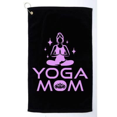 Yoga Mom Namaste Yogi Buddhism MotherS Day Meditation Cute Gift Golf Towel